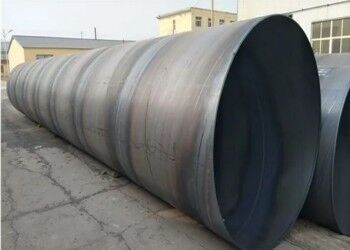 Pipe en acier SSAW avec épaisseur de paroi de 5 mm et 25,4 mm Idéal pour la construction industrielle et le transport de fluides
