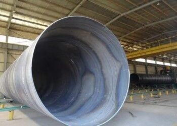 Pipe en acier SSAW avec épaisseur de paroi de 5 mm et 25,4 mm Idéal pour la construction industrielle et le transport de fluides
