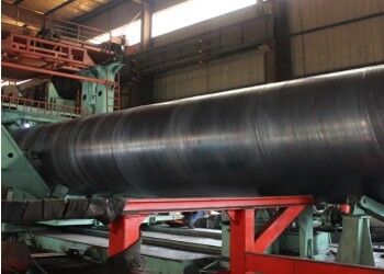 219.1mm   2540mm Diamètre extérieur tuyau en acier SSAW de longueur 6M/12M et revêtement 3PE pour le secteur de l'énergie