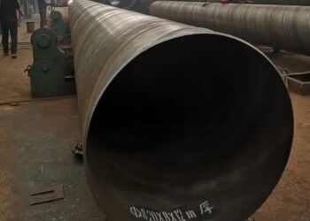 Pipe en acier SSAW standard GB avec une épaisseur de paroi de 5 à 25,4 mm et un diamètre extérieur de 219,1 à 2540 mm pour la construction et la fabrication