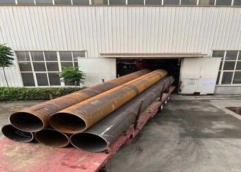 Pipe en acier LSAW avec API 5L GR C de qualité 355,6 mm-2320 mm de diamètre extérieur et 5 mm-50 mm d'épaisseur de paroi